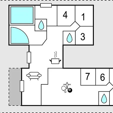 Cozy In With Sauna Ferienhaus *